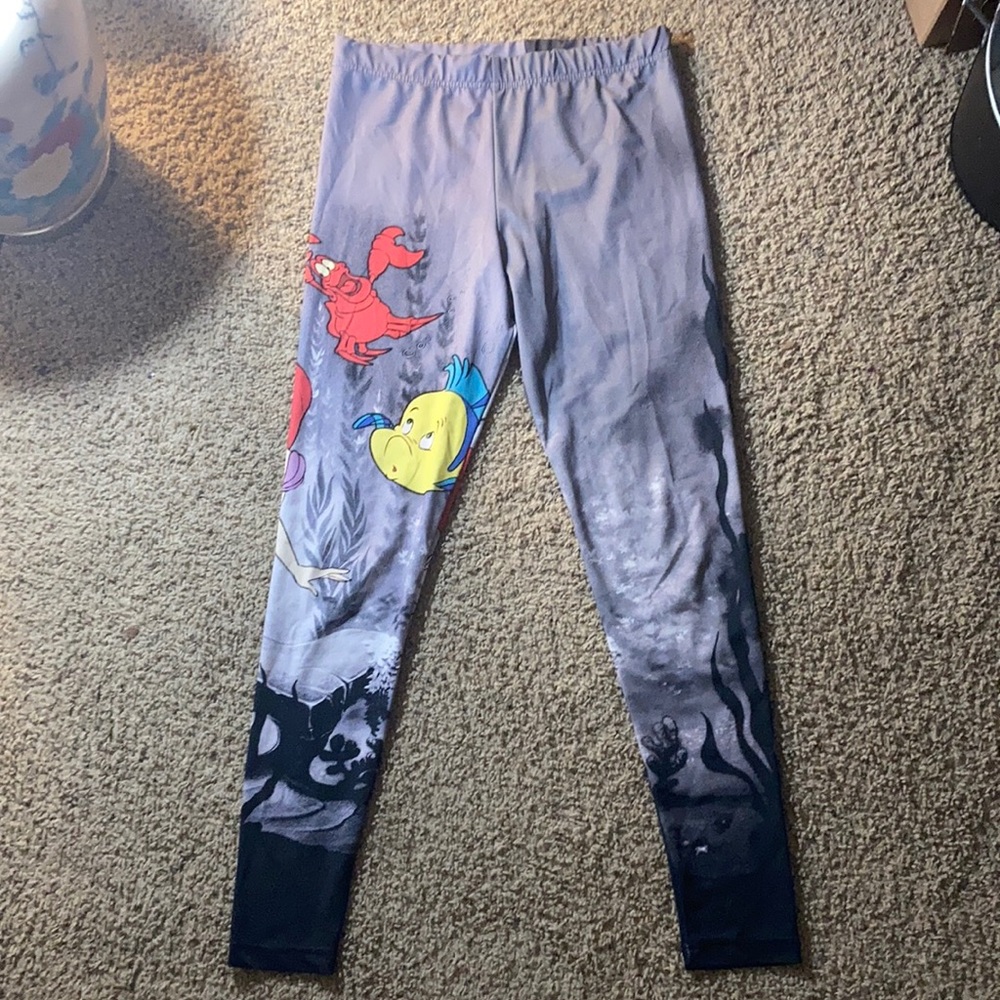 Little mermaid disney leggings
